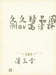久久精品国产亚洲av高清评价