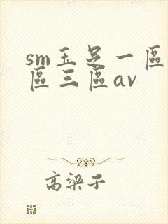 sm玉足一区二区三区av
