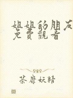 姐姐的朋友高清免费观看