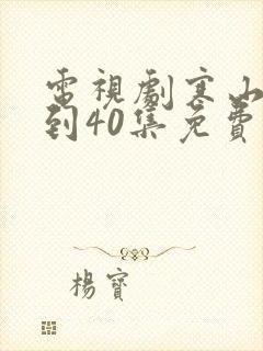 电视剧寒山令1到40集免费观看
