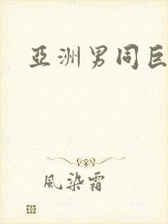 亚洲男同巨大