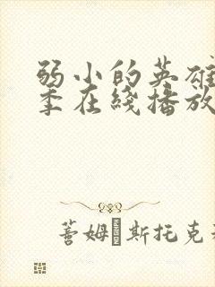 弱小的英雄第二季在线播放免费观看