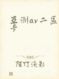 亚洲av二区不卡