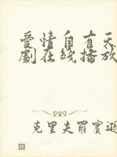 爱情自有天意短剧在线播放