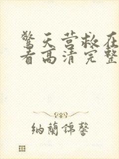 惊天营救在线观看高清完整