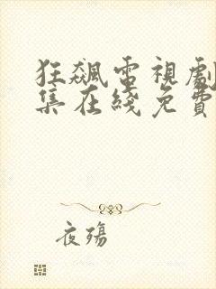 狂飙电视剧39集在线免费高清观看