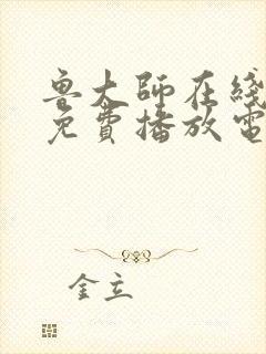 鲁大师在线观看免费播放电视剧软件