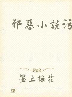 邪恶小说污
