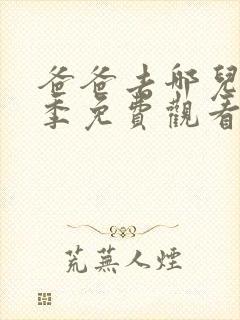 爸爸去哪儿第二季免费观看高清