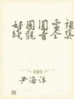 好团圆电视剧在线观看全集免费播放封面