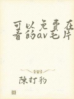 可以免费在线观看的av毛片