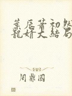 叶辰萧初然上门龙婿大结局
