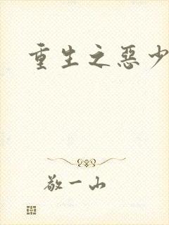 重生之恶少