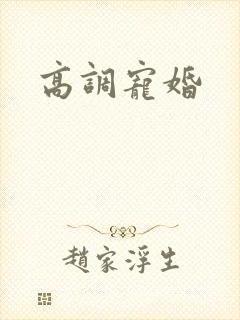 高调宠婚