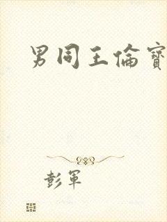 男同王伦宝封面