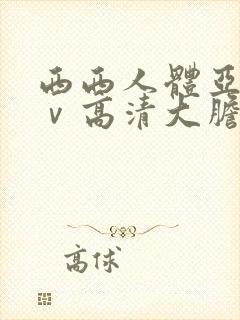 西西人体亚洲aⅴ高清大胆