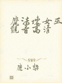 魔法坏女巫免费观看高清