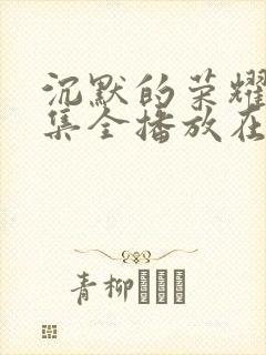 沉默的荣耀40集全播放在线观看封面