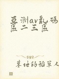 亚洲av乱码一区二三区