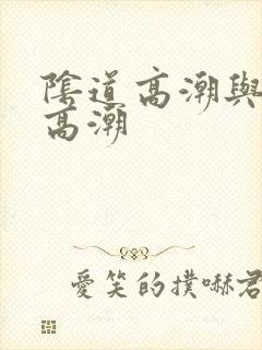 阴道高潮与阴蒂高潮封面