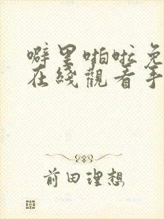 噼里啪啦免费版在线观看手机免费观看完整封面