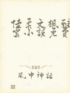 佳柔文枫雅君素云小说免费看