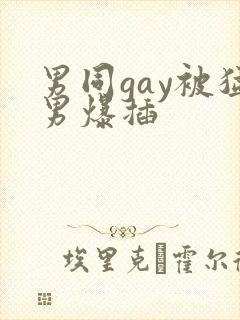 男同gay被猛男爆插