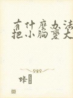 有什么办法可以把小胸变大胸
