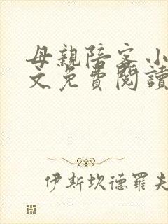 母亲陪客小说全文免费阅读封面
