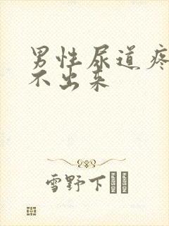 男性尿道疼痛尿不出来