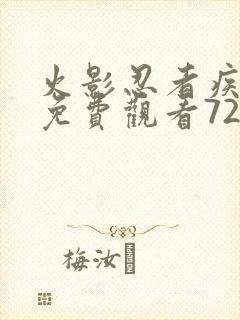 火影忍者疾风传免费观看720集中文版
