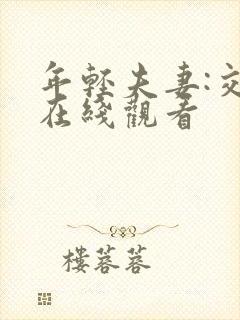 年轻夫妻:交换在线观看