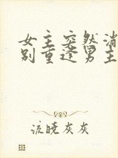 女主突然消失久别重逢男主