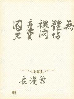 国产裸体无遮挡免费网站