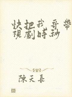 快把我哥带走电视剧时秒