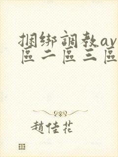捆绑调教av一区二区三区