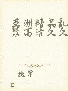 亚洲精品乱码白浆高清久久久久久
