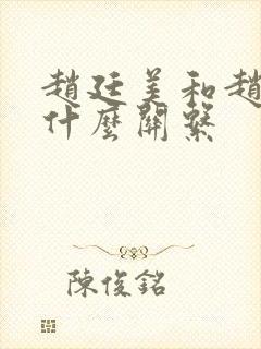 赵廷美和赵匡胤什么关系
