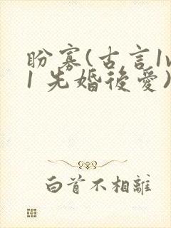 盼寡(古言1v1 先婚后爱)荔枝好多