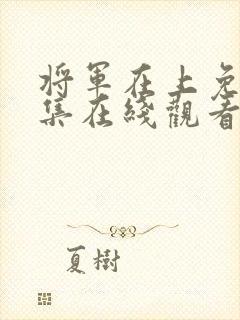 将军在上免费全集在线观看电视剧