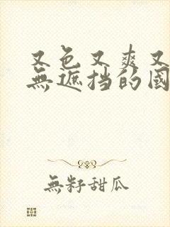 又色又爽又黄又无遮挡的国产封面