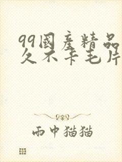 99国产精品久久不卡毛片