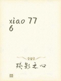 xiao 776封面