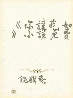 《你让我如何选》小说免费阅读