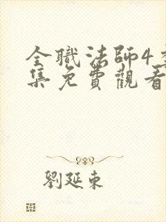 全职法师4季全集免费观看完整版