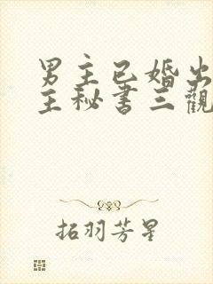 男主已婚出轨女主秘书三观不正小说