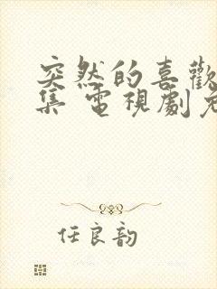 突然的喜欢13集 电视剧免费观看