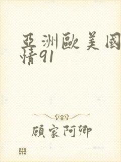 亚洲欧美国产激情91封面
