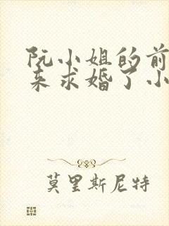 阮小姐的前夫又来求婚了小说