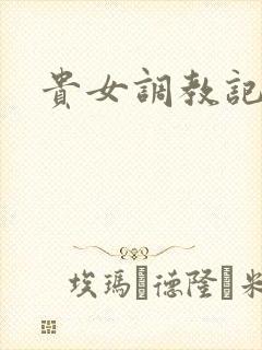 贵女调教记